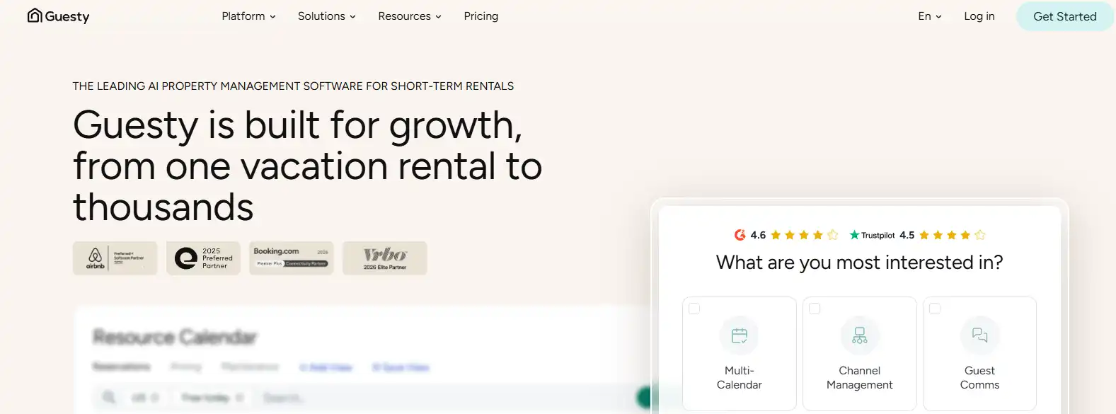 Best Vacation Rental Property Management Software in 2026: Honest Comparison 3 Website Designers New Jersey-Guesty Banner
