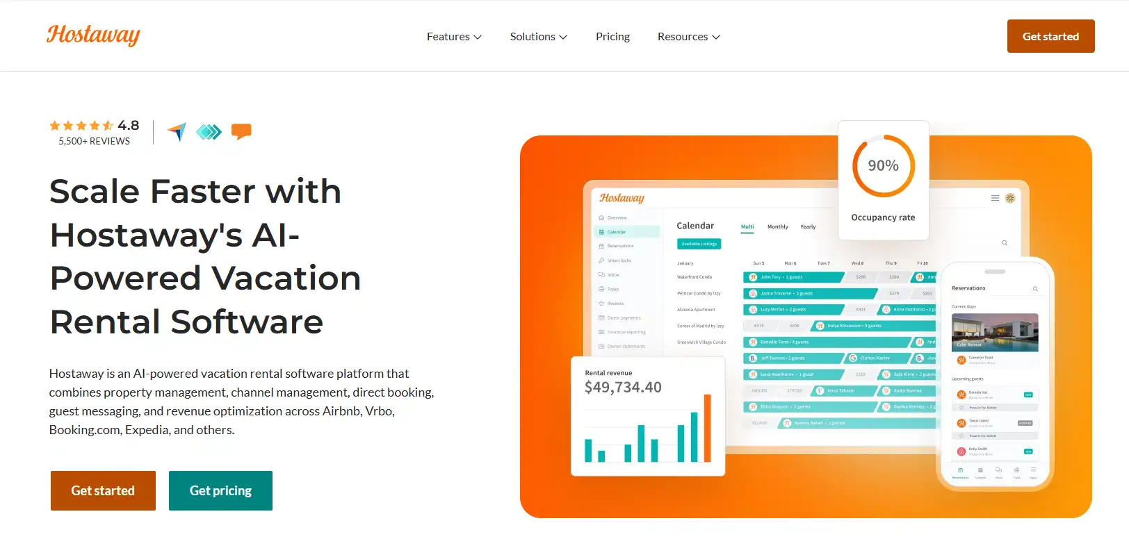 Best Vacation Rental Property Management Software in 2026: Honest Comparison 1 Website Designers New Jersey-Hostaway Banner