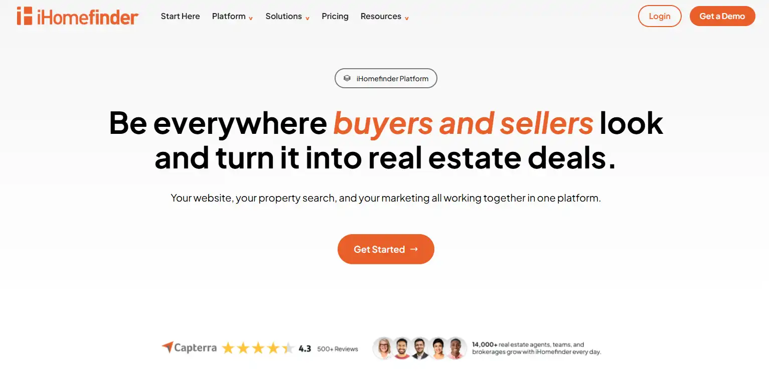 Best IDX Platform for Real Estate Agents in 2026 — And Who should build it? 1 Website Designers New Jersey-iHomeFinder Banner